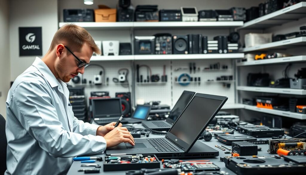 Servicio de reparación de notebooks gamers