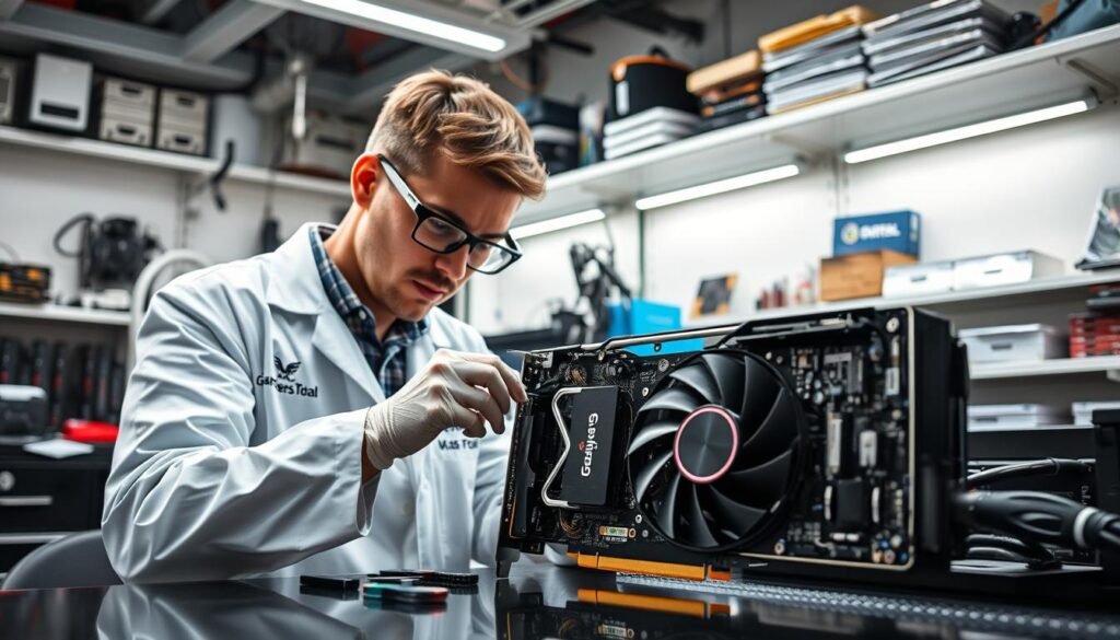 Reparación de tarjeta de video